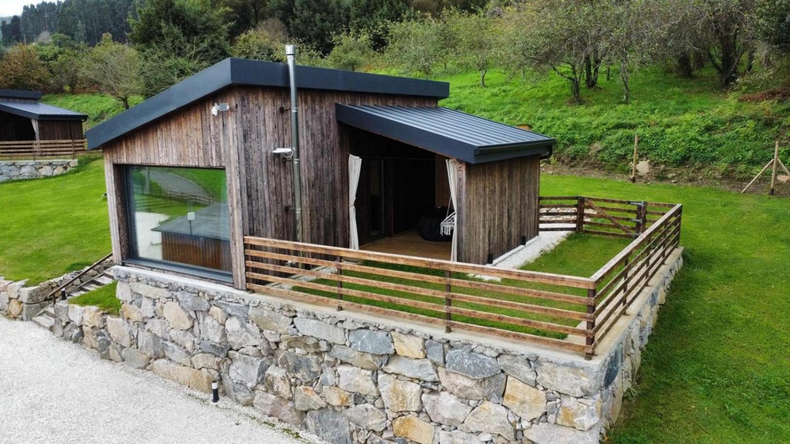 Cabanas O Recuncho Do Sor Porto do Barqueiro Exterior foto